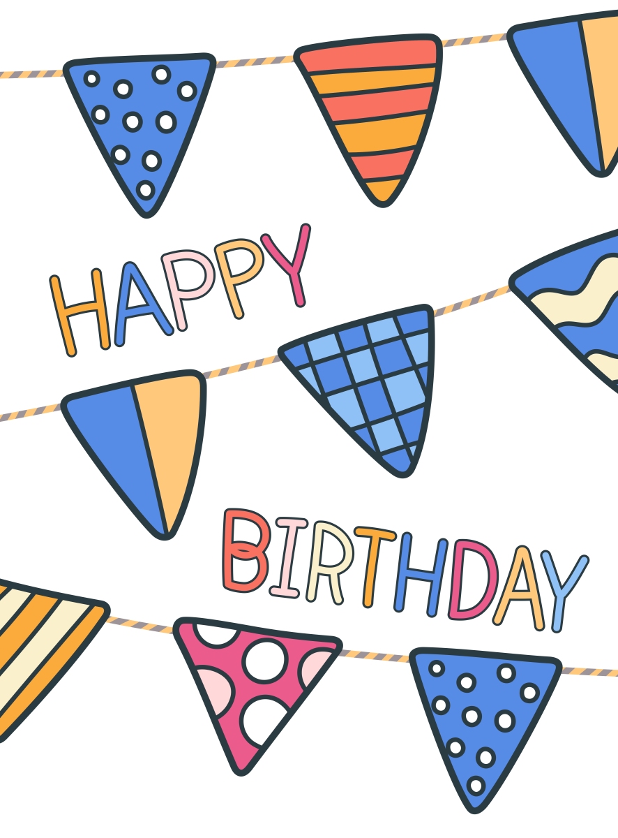 有趣的生日背景图图2