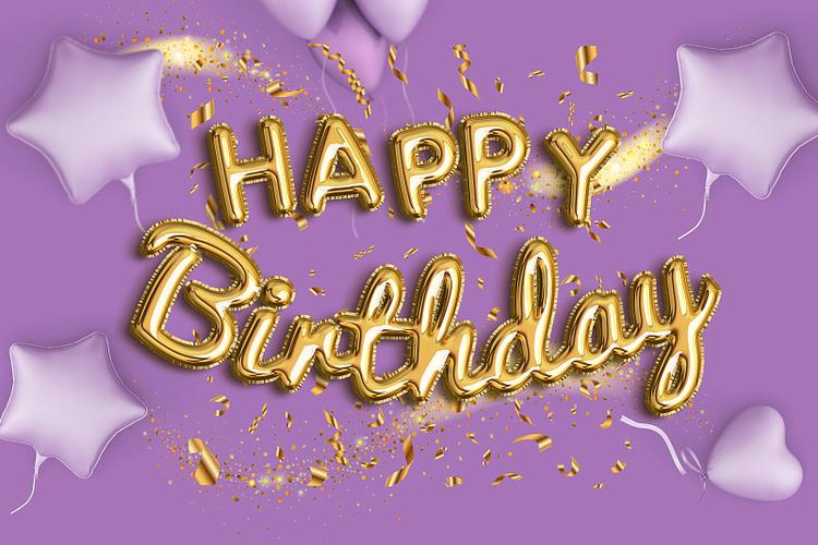 有趣的生日背景图图1