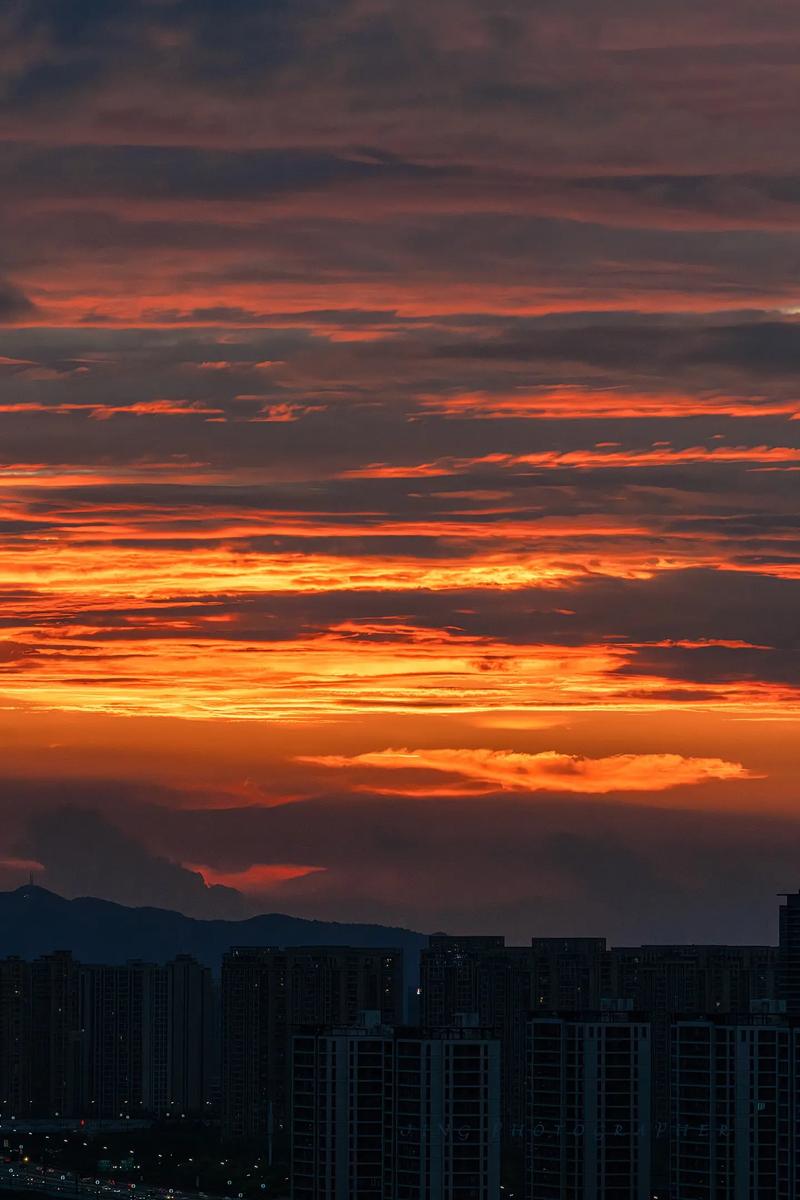 华为手机如何拍夕阳