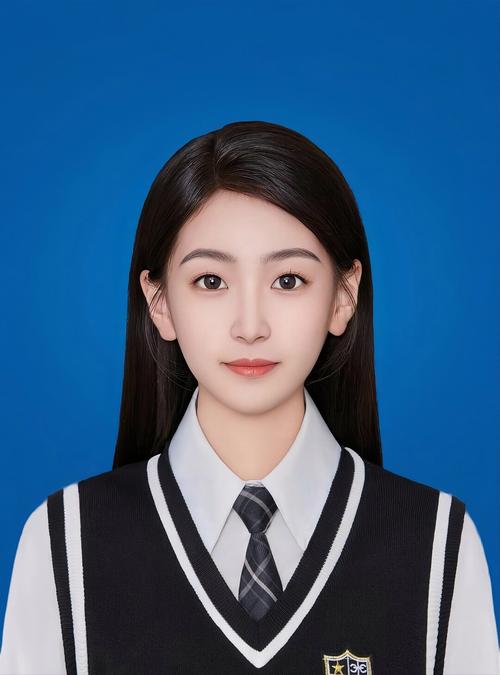 蓝色背景图拍照穿什么衣服好看图1