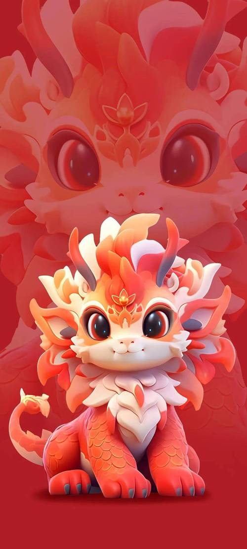 新年背景图片高清龙年图1