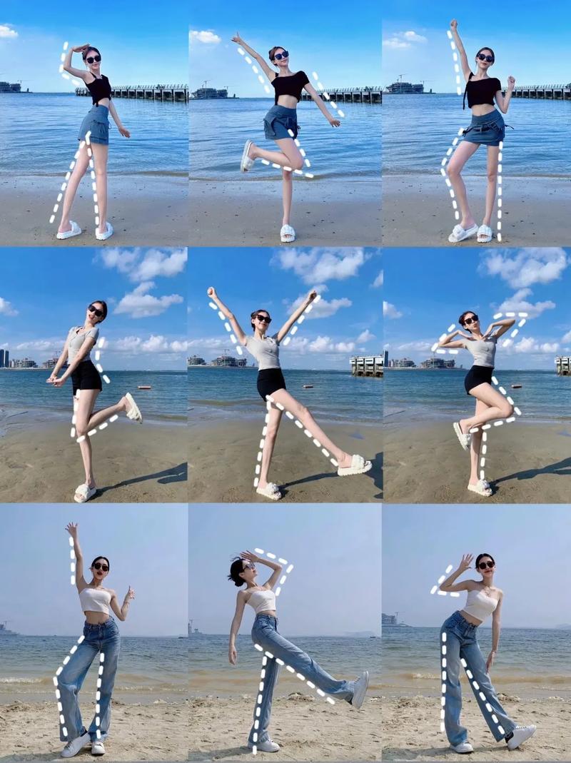 拍人物照构图技巧九宫格图2