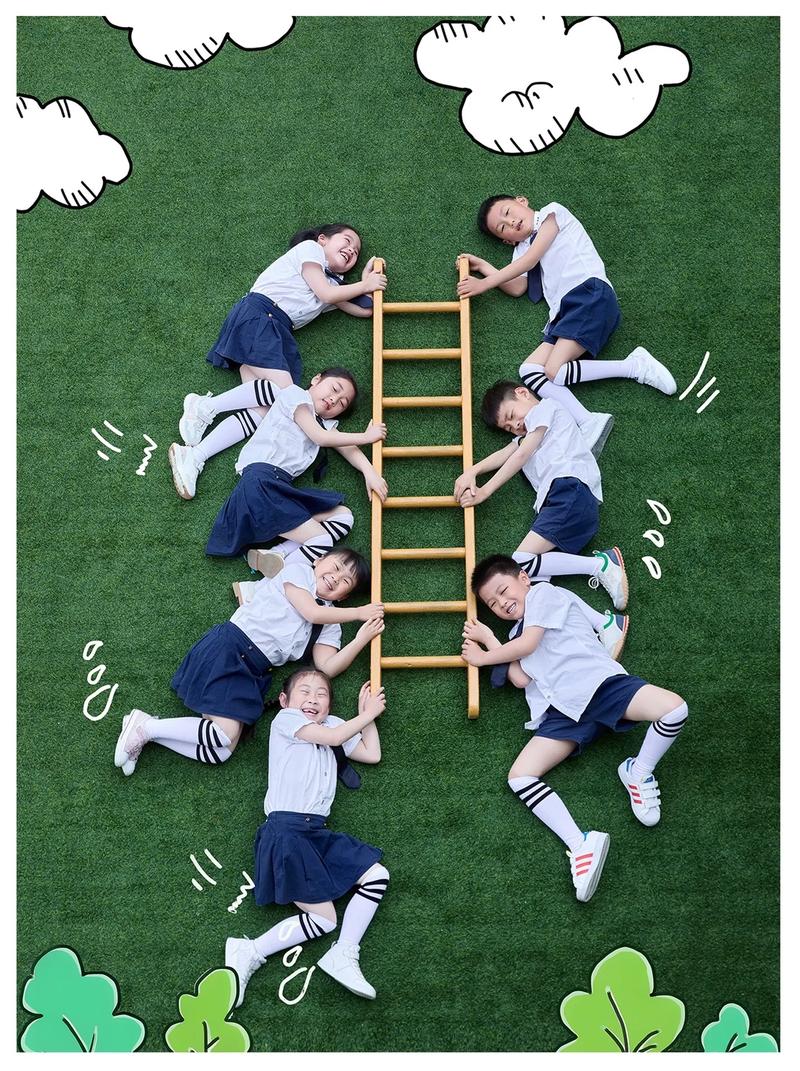 幼儿园照片什么底色