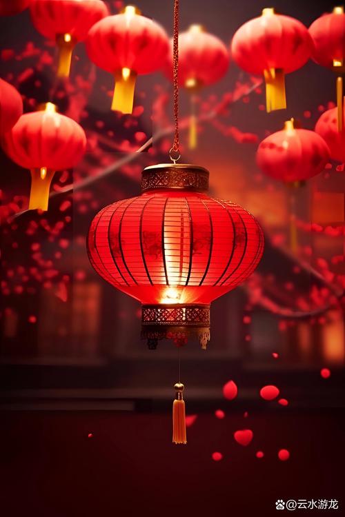 红灯笼怎么做摄影背景?