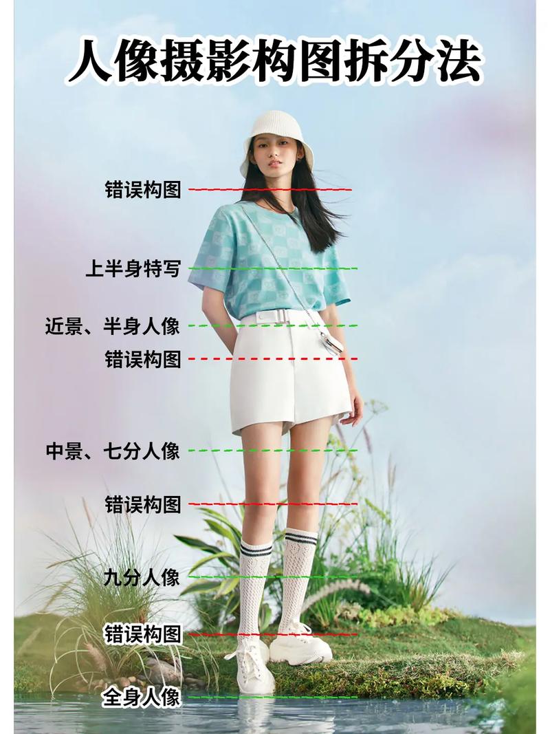 九宫格拍人像技巧构图图2