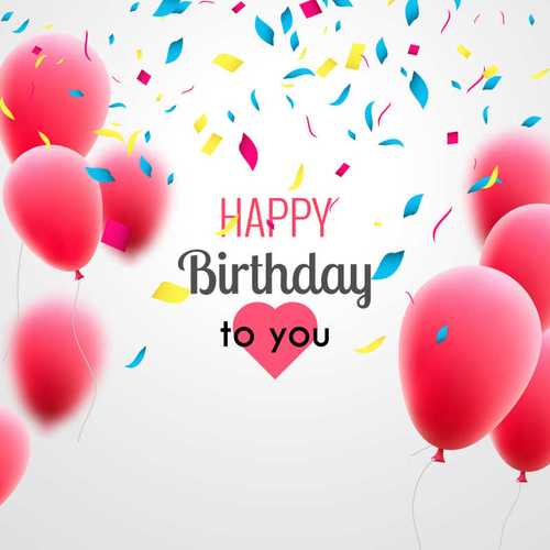 ins海报模板-祝好朋友生日快乐的贺卡生日快乐的贺卡