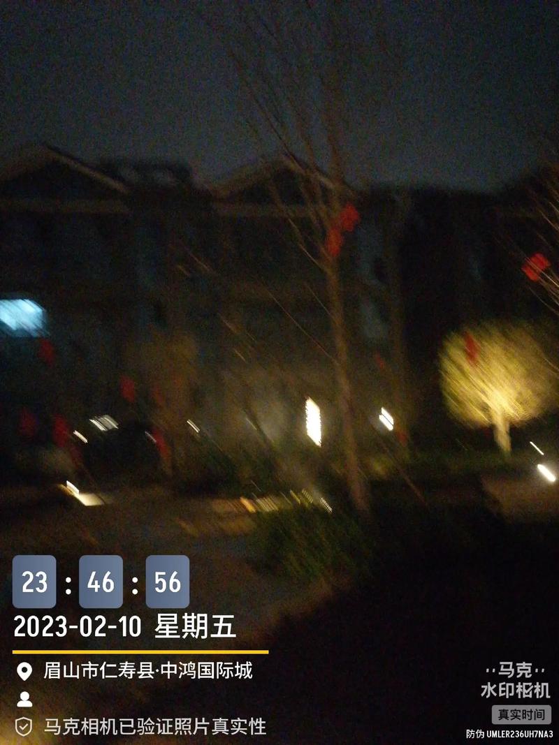 水印相机晚上一拍照片为什么人脸不清楚?