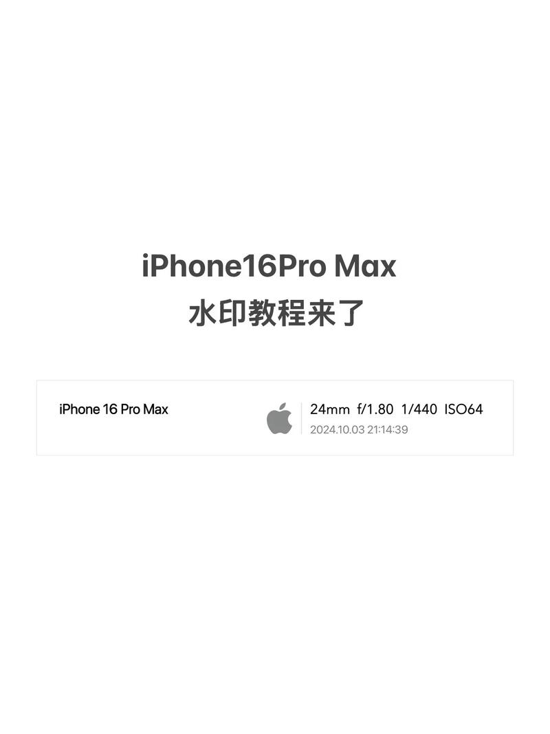 苹果拍照水印怎么设置