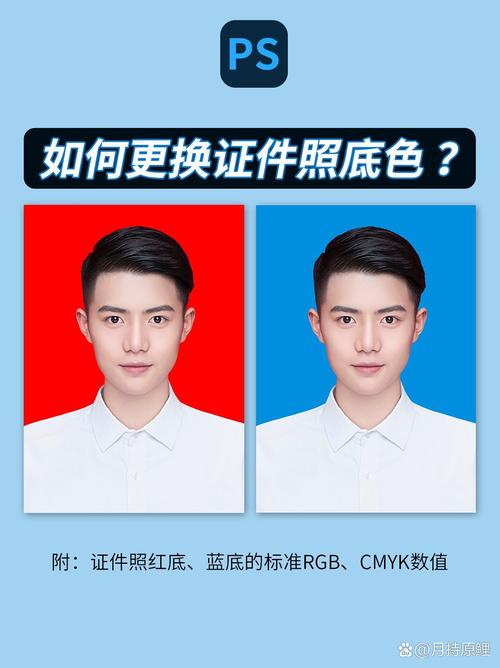 蓝色背景照片rgb图1