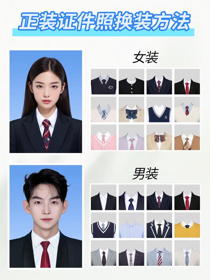 什么软件可以使照片更换服装和领带?