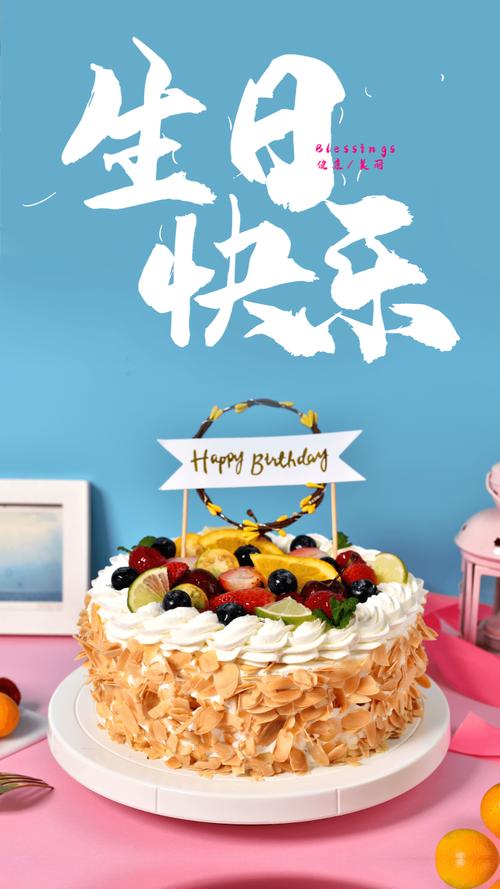 生日快乐背景图片免费可爱图3