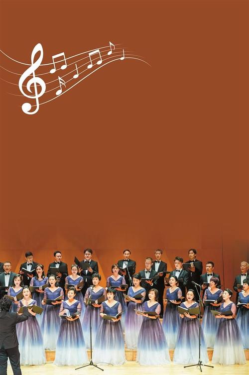 合唱的时候怎么用照片做背景?