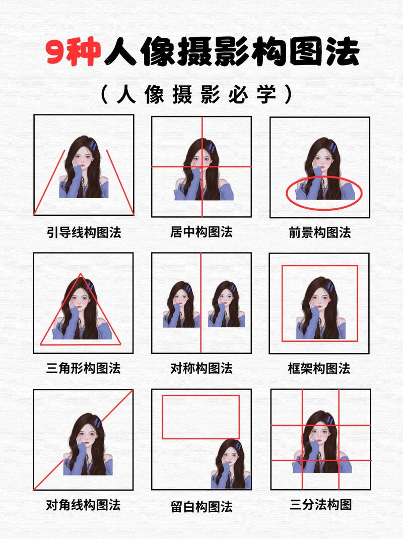 人物构图素材-如何摄影构图