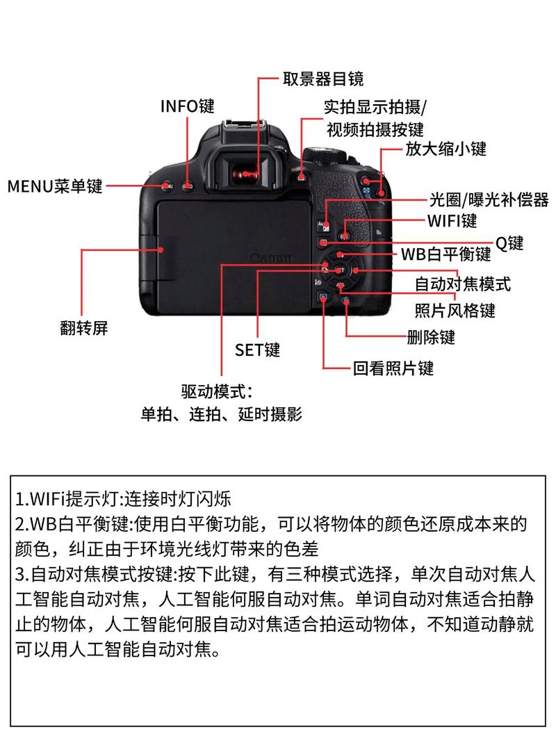 单反相机照相按哪个键