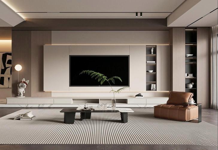 现代简约风格,电视背景墙该怎样去做?