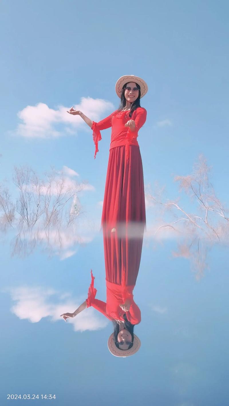 天空之镜拍照教程