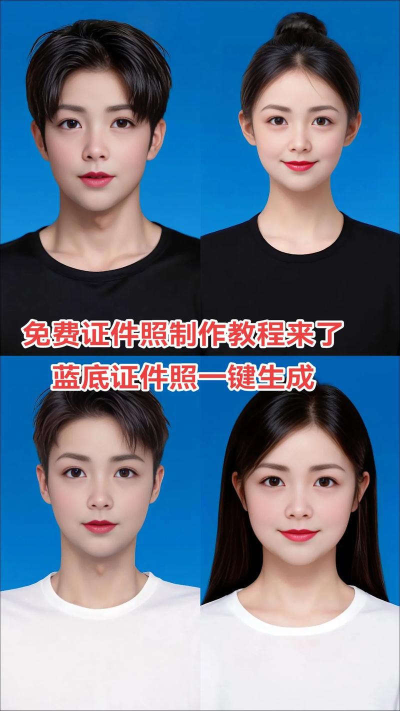 华为手机怎么拍出蓝底证件照?