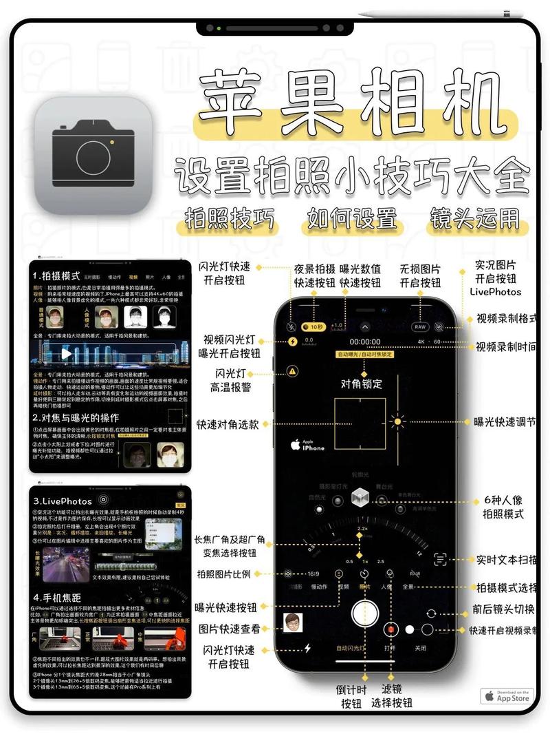 苹果手机相机怎么设置最好