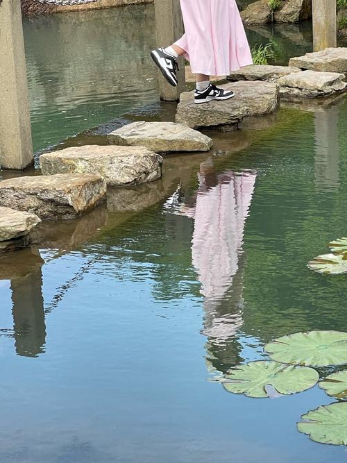 你会”借水拍倒影“吗?有没有图片分享一下?