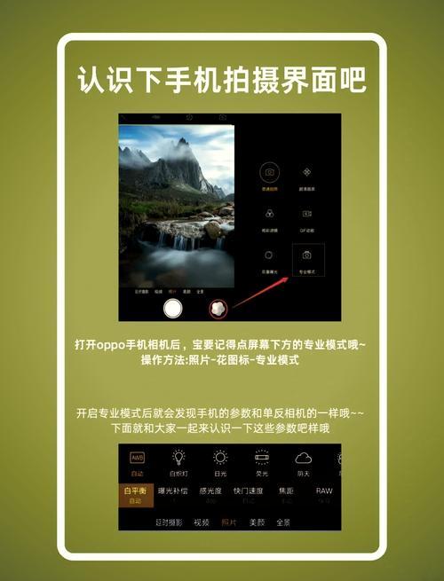 手机相机专业模式教程