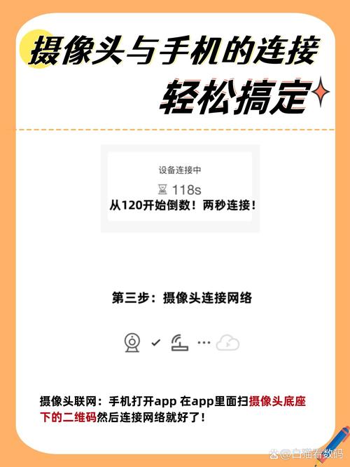 户外摄像头怎么连接手机