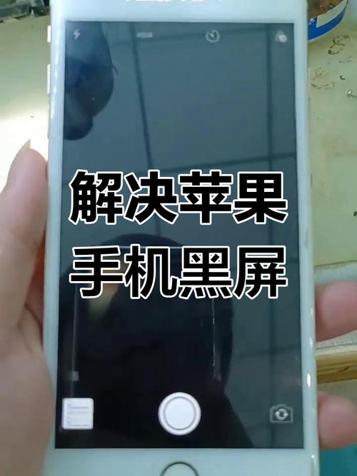 苹果手机照相机为什么打不开,黑屏怎么办?