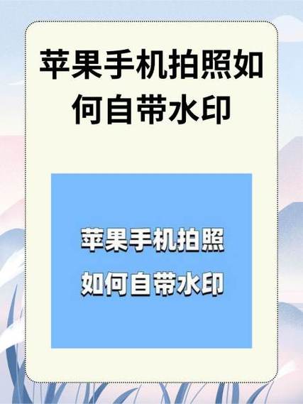 如何后期添加日期水印苹果手机图3