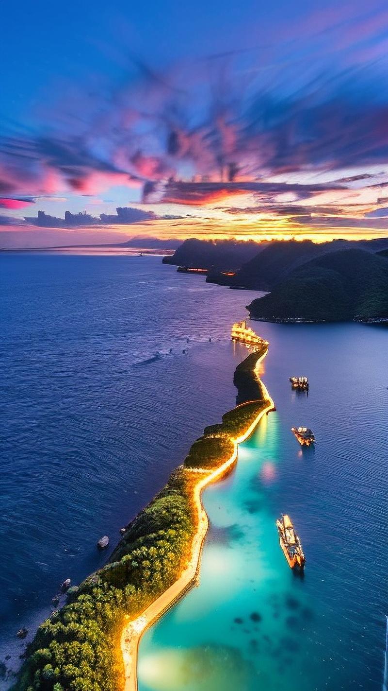 天空之镜手机壁纸图1