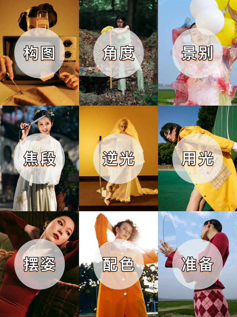 人像摄影的影调、色调及构图等常规技巧