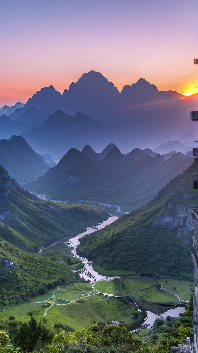 华为手机拍远处山景专业模式